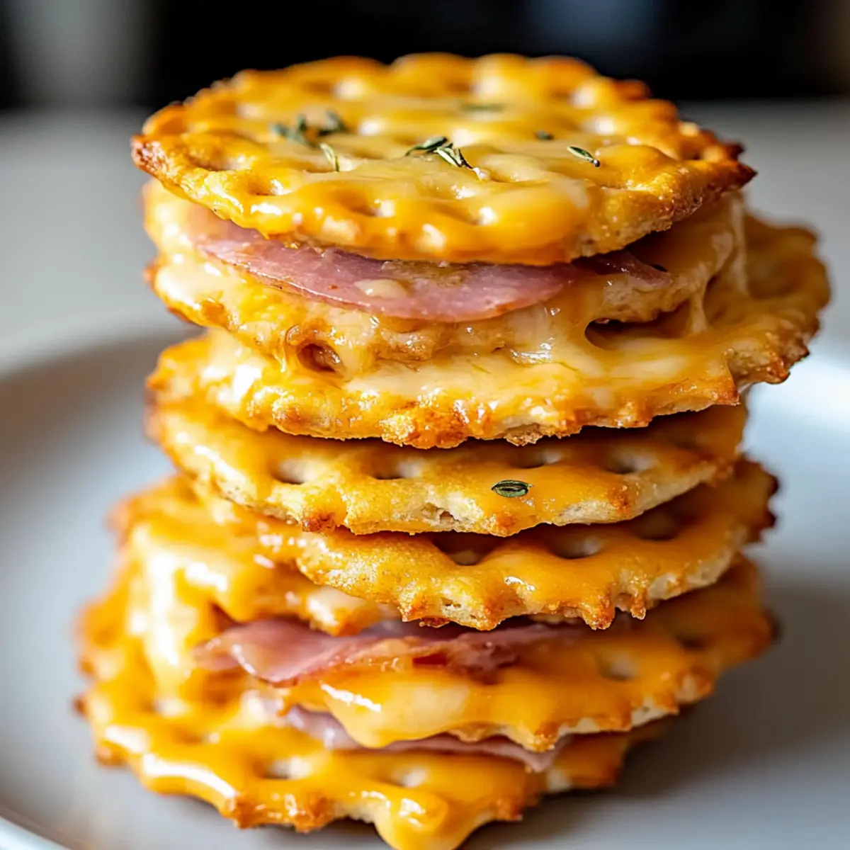 Ritz Cracker Party Sandwiches