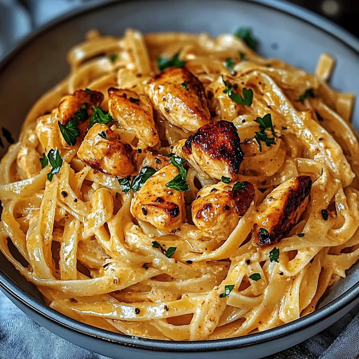 Cowboy Butter Chicken Linguine