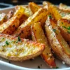 Baked Garlic Parmesan Potato Wedges