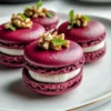 Savory Beet Macarons
