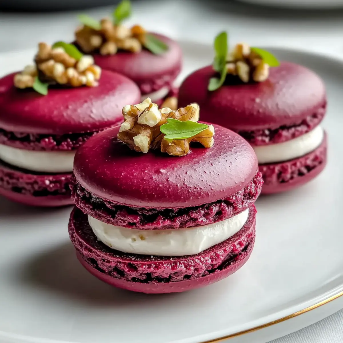 Savory Beet Macarons: Elevate Your Appetizer Game Today 5 Savory Beet Macarons