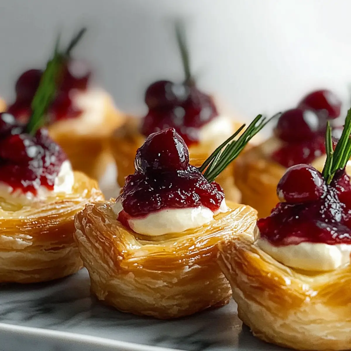 Cranberry Brie Bites
