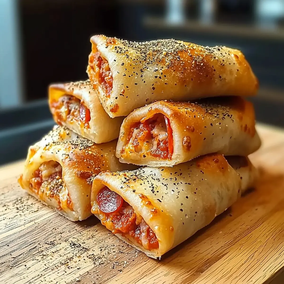 Pepperoni Pizza Rolls