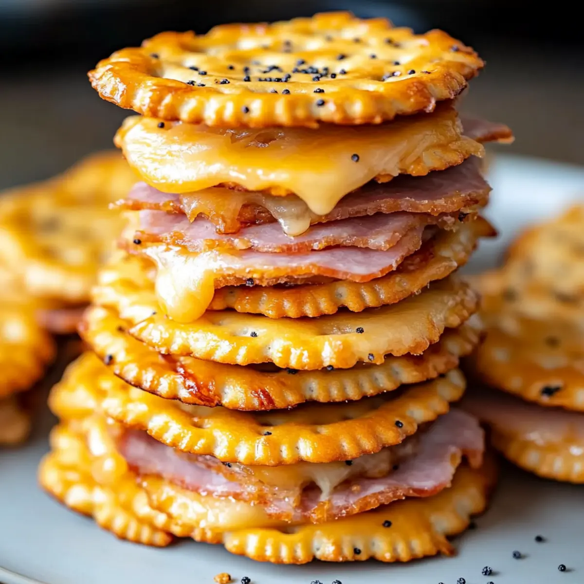 Ritz Cracker Party Sandwiches