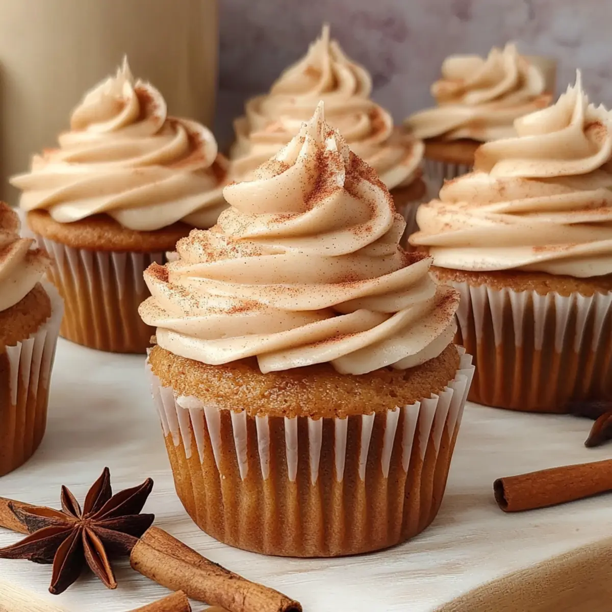 Chai Latte Cupcakes