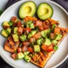 Salmon with Avocado Salsa