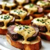 Grilled Beef Tenderloin Crostini