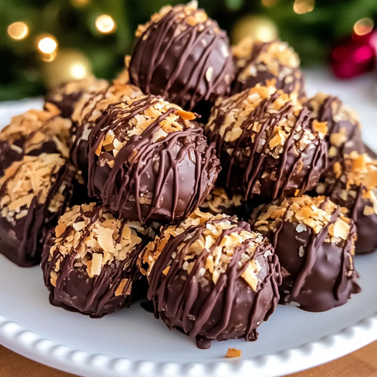 Samoa Truffles: Irresistible No-Bake Chocolate Delights 5 Samoa Truffles
