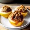 Maple Crumble Baked Apples