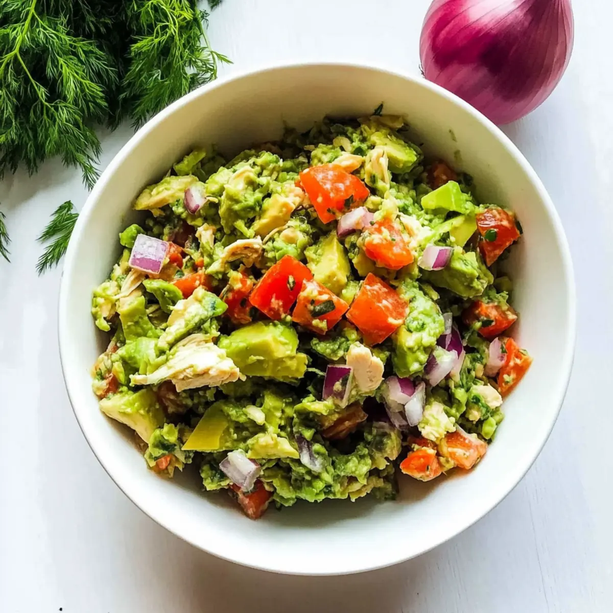Creamy Mashed Avocado Chicken Salad for a Fresh Twist 4 13cfeb23 4414 410f bca2 35e1d56e7fa3br hc2fub