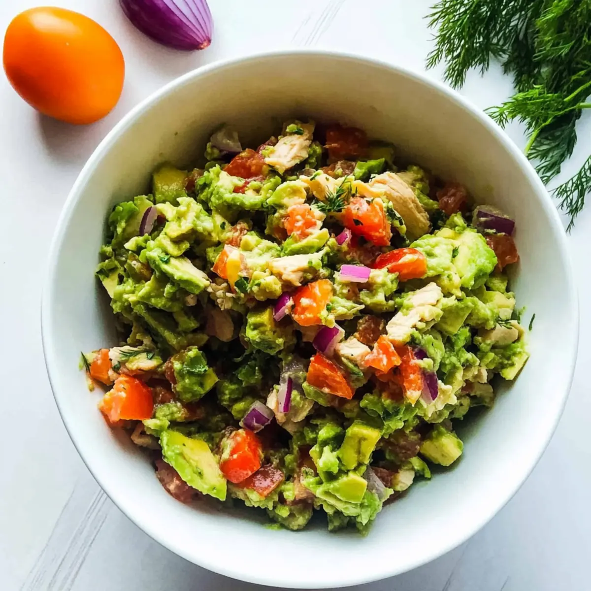 Creamy Mashed Avocado Chicken Salad for a Fresh Twist 2 13cfeb23 4414 410f bca2 35e1d56e7fa3tr myygvn