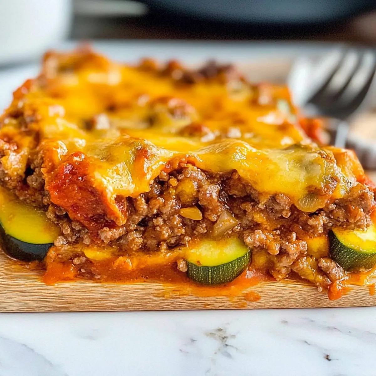 Meaty Zucchini Casserole