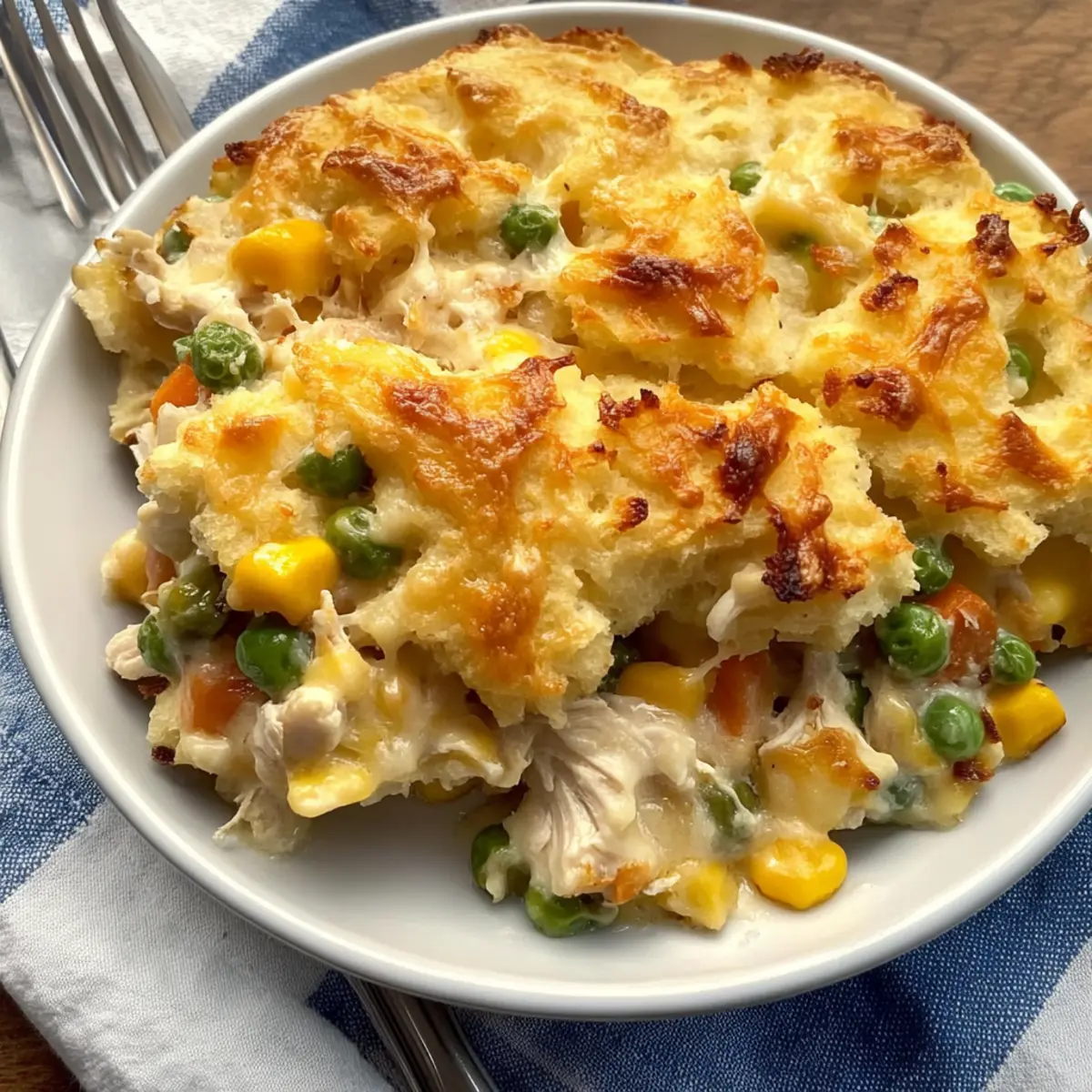 Delicious Chicken & Biscuit Dinner Cobbler for Family Nights 3 1b5d3841 d691 490a b886