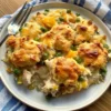 Chicken & Biscuit Dinner Cobbler