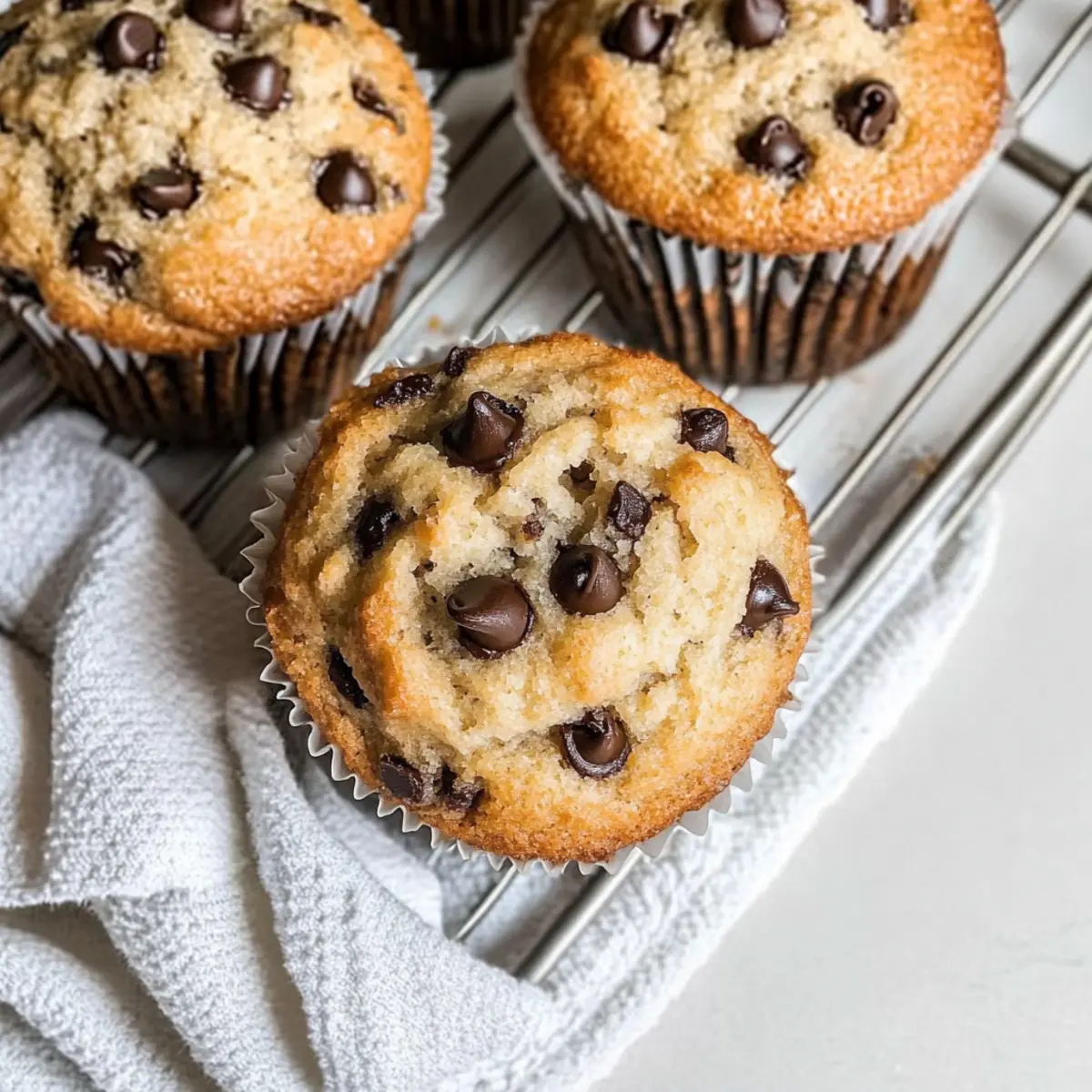 Bakery Style Chocolate Chip Muffins