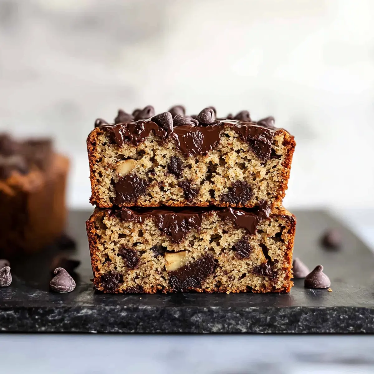 Heavenly Almond Flour Banana Bread with Chocolate Bliss 5 Almond Flour Banana Bread