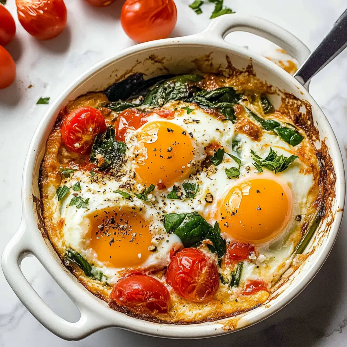 Baked Feta Eggs Recipe