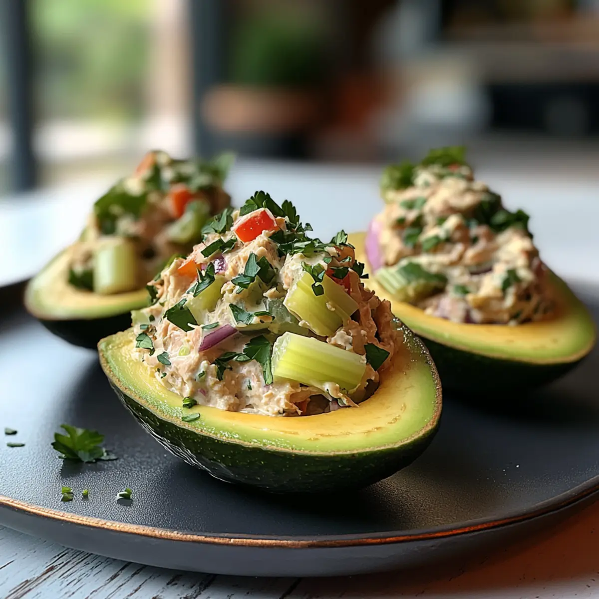 Tuna Stuffed Avocados for a Healthy, Fresh Delight 5 Tuna Stuffed Avocados