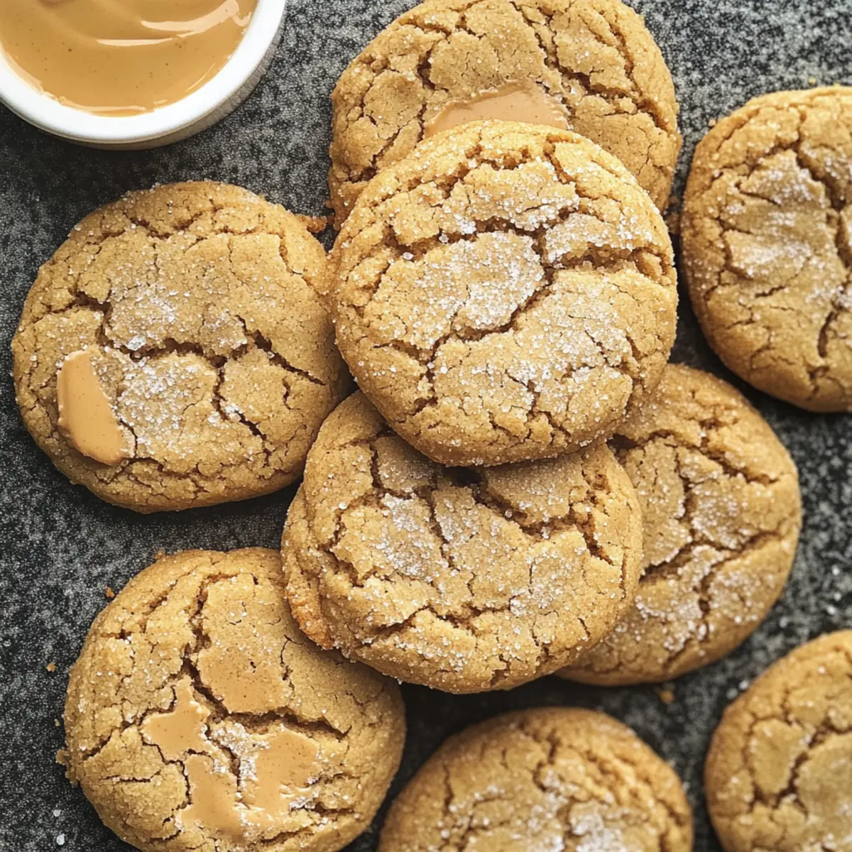 Sourdough Peanut Butter Cookies