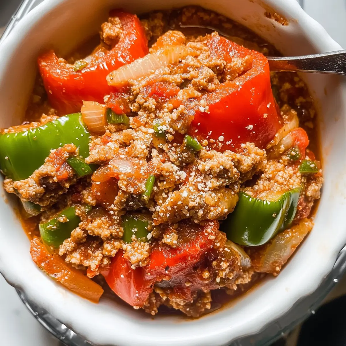 Deconstructed Stuffed Peppers Bursting with Flavor and Ease 5 Deconstructed Stuffed Peppers