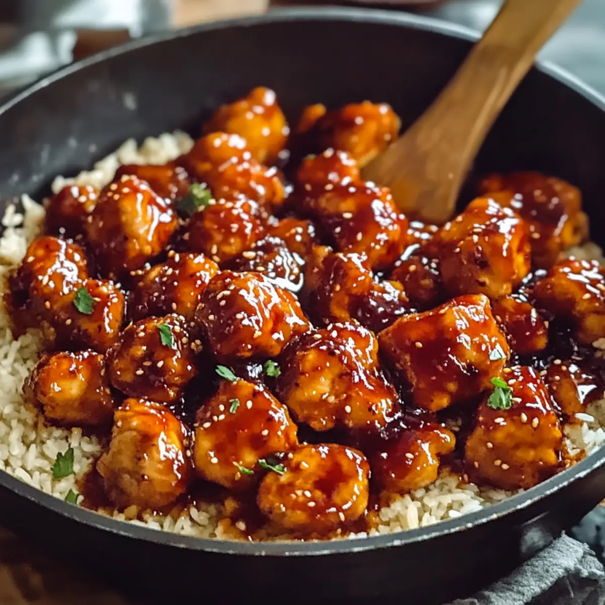Spicy Honey Sriracha Chicken
