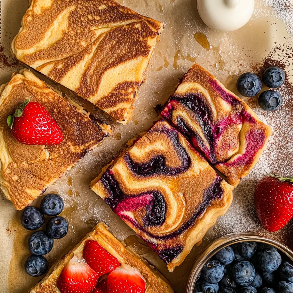 Fluffy Buttermilk Pancakes with Four Flavorful Swirls 3 520f6322 3824 4c1e b50f