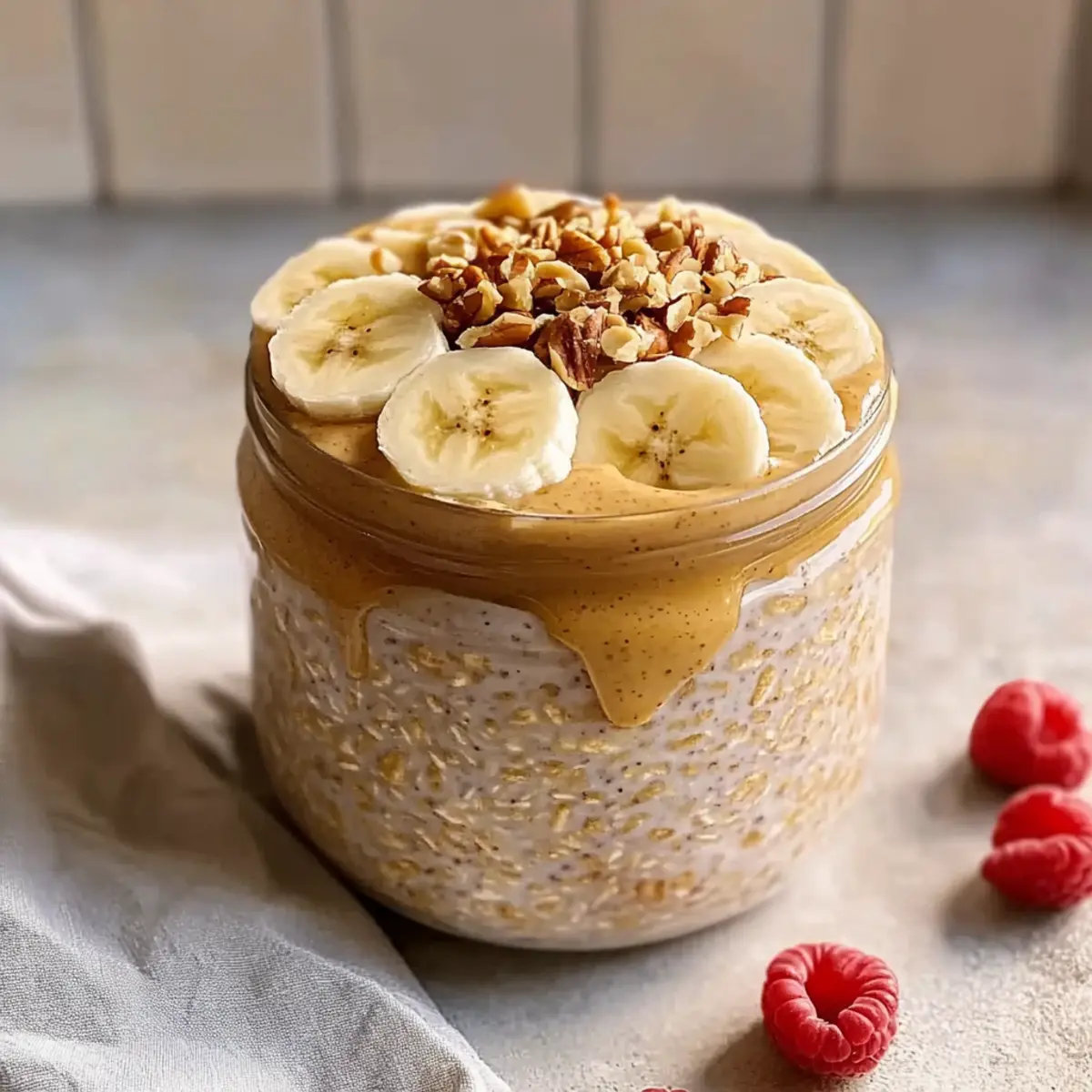Banana Overnight Oats