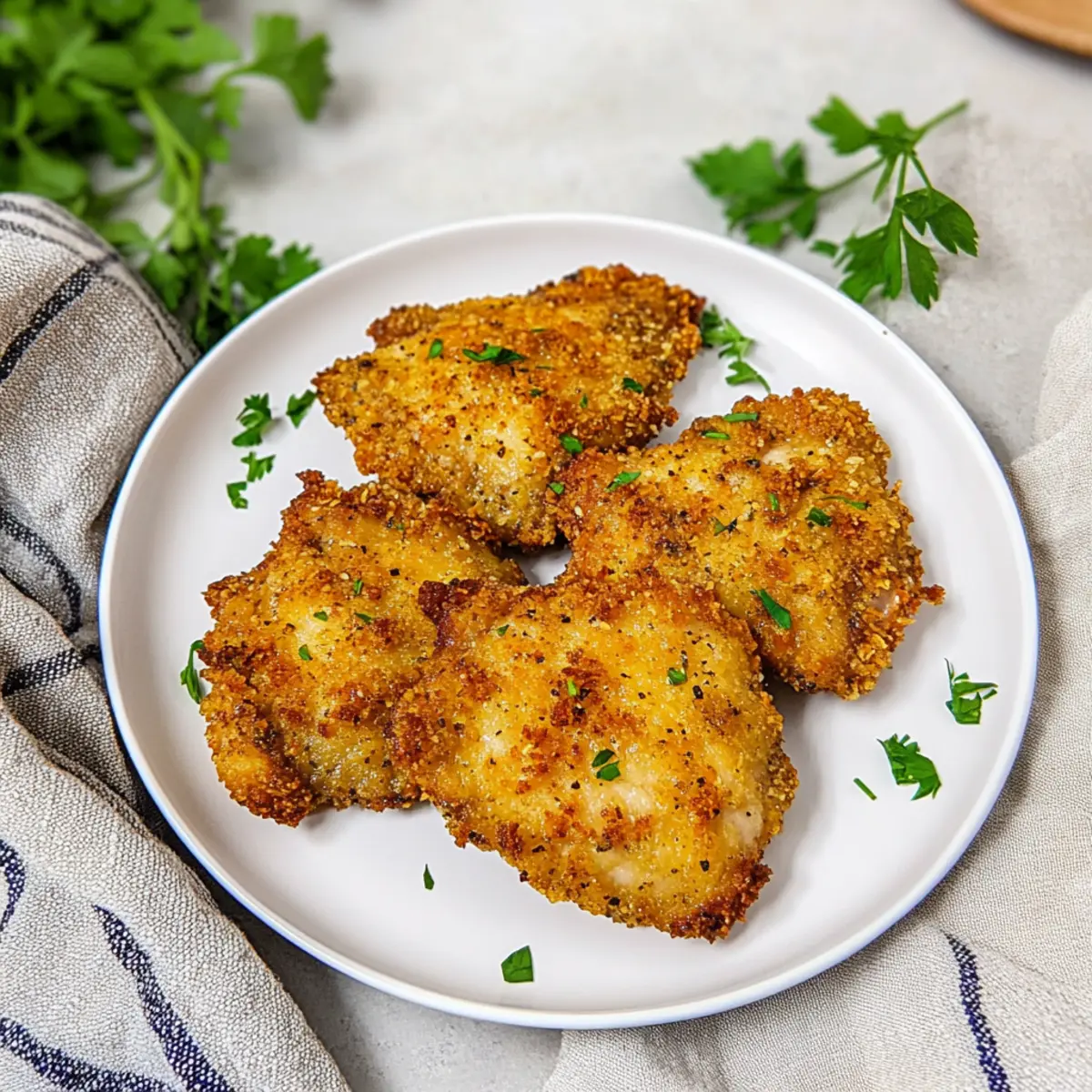 Fried Chicken Thighs