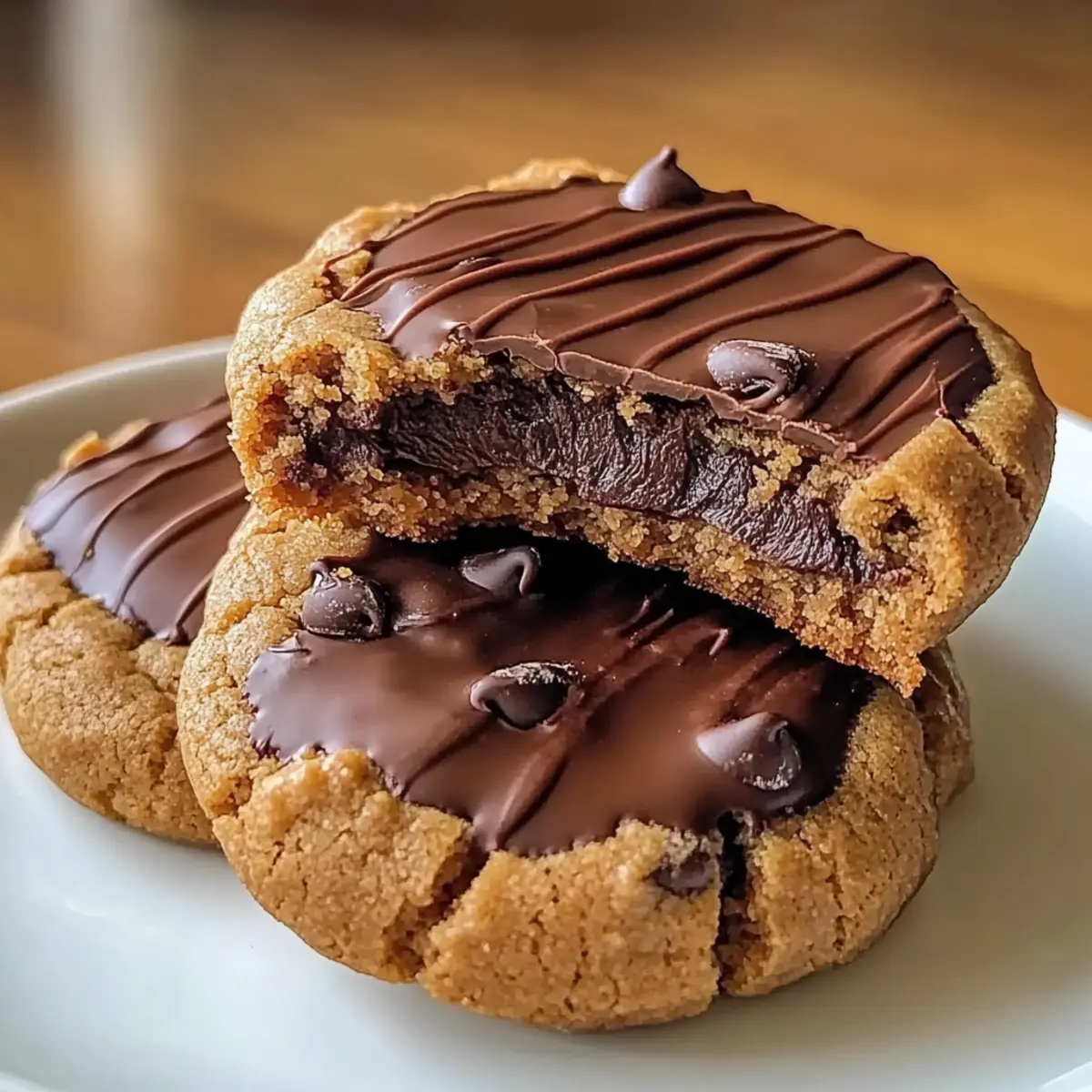 Irresistibly Fudgy Greek Yogurt Chocolate Fudge Cookies 5 Greek Yogurt Chocolate Fudge Cookies