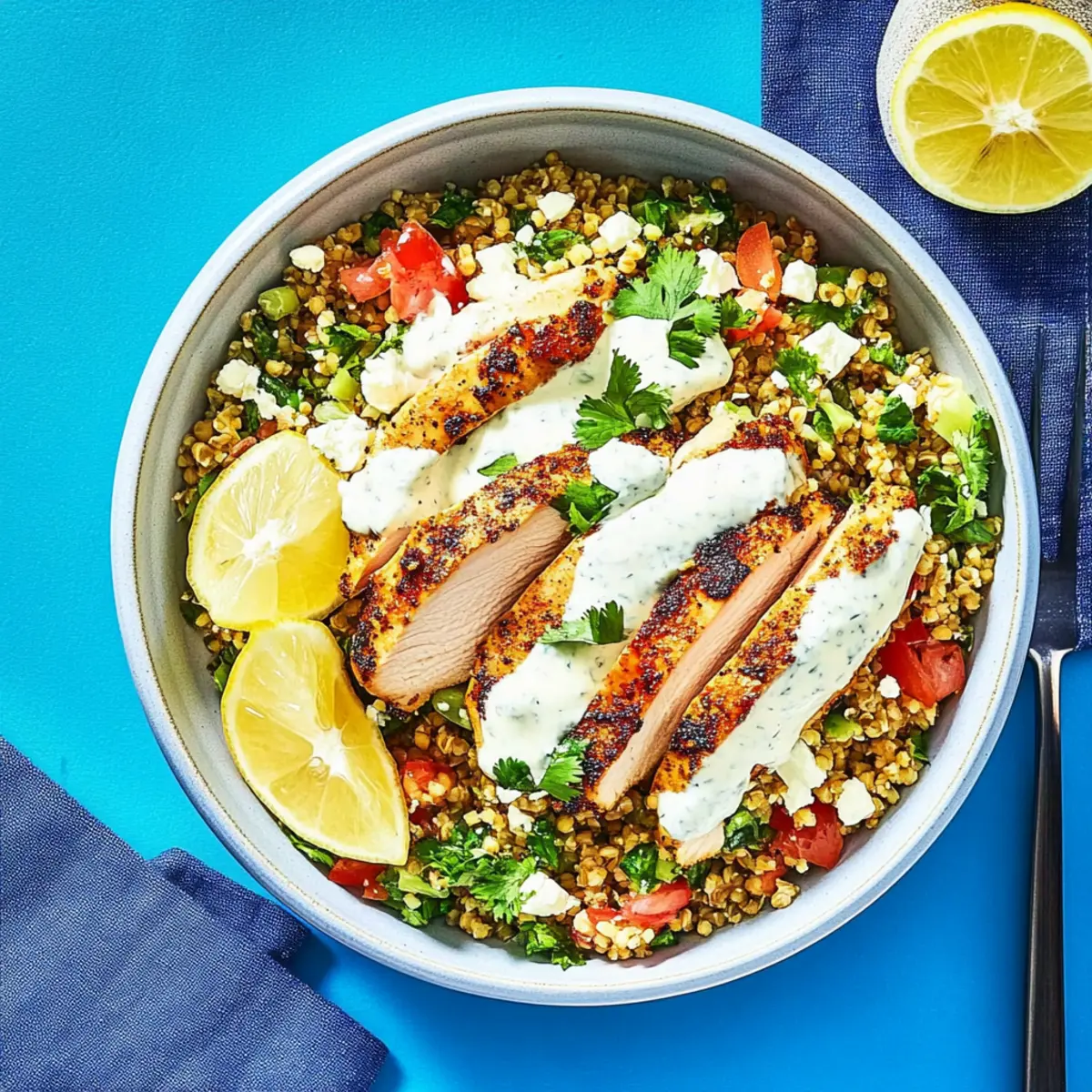Flavor-Packed Chicken Tabbouleh Bowls to Brighten Your Day 5 Chicken Tabbouleh Bowls