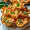 Jalapeno Popper Wonton Cups