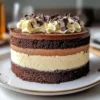 Triple Chocolate Mousse Cake