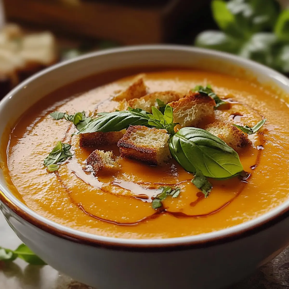 Red Pepper Gouda Soup