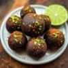 Dark Chocolate Chili Truffles