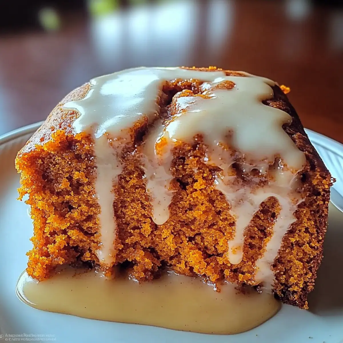 Sweet Potato Honeybun Cake