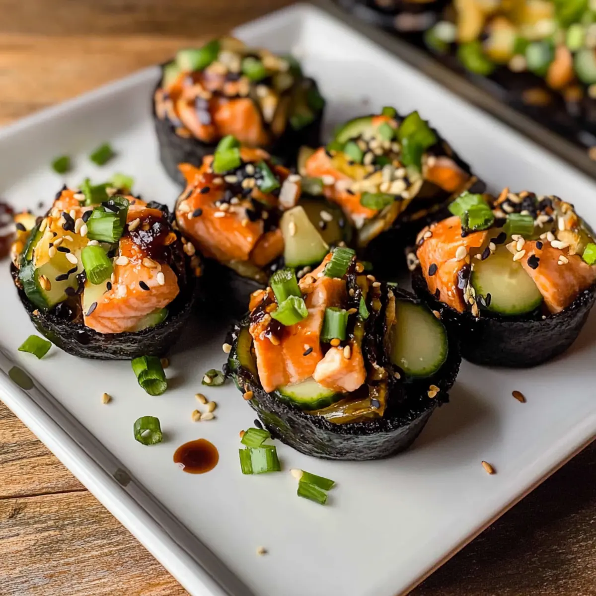 Baked Salmon Sushi Muffins: Your New Favorite Snack Delight 5 Baked Salmon Sushi Muffins