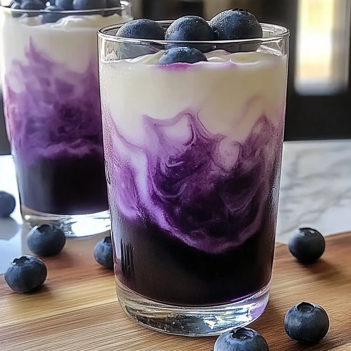 Blueberry Italian Soda