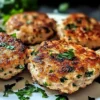 Mediterranean Chicken Patties