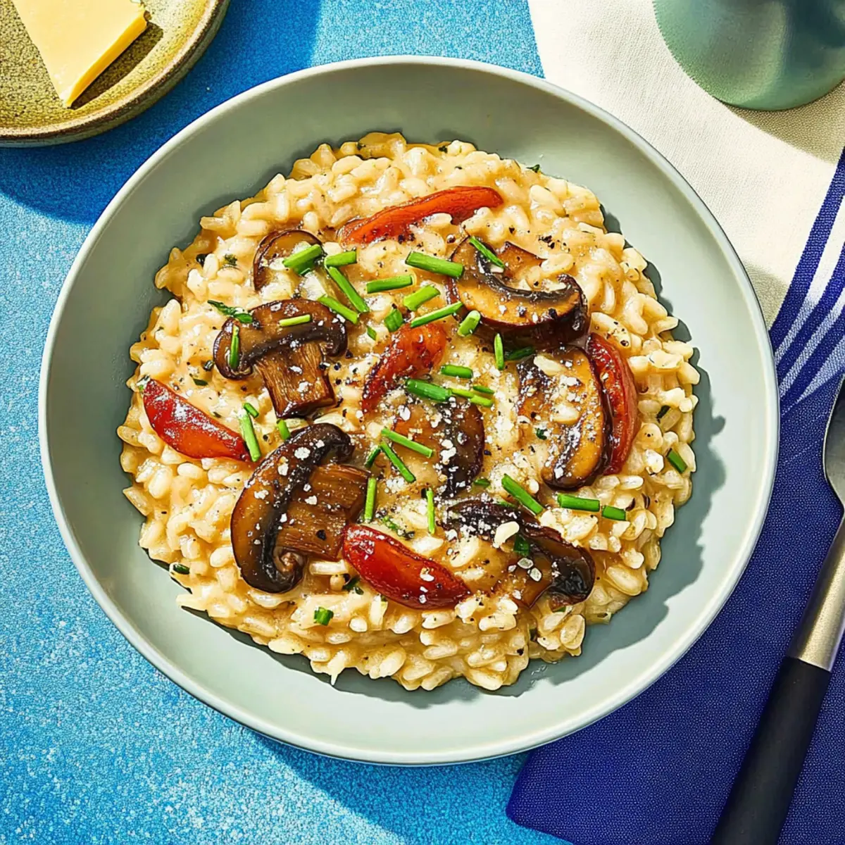 Mushroom & Chive Risotto