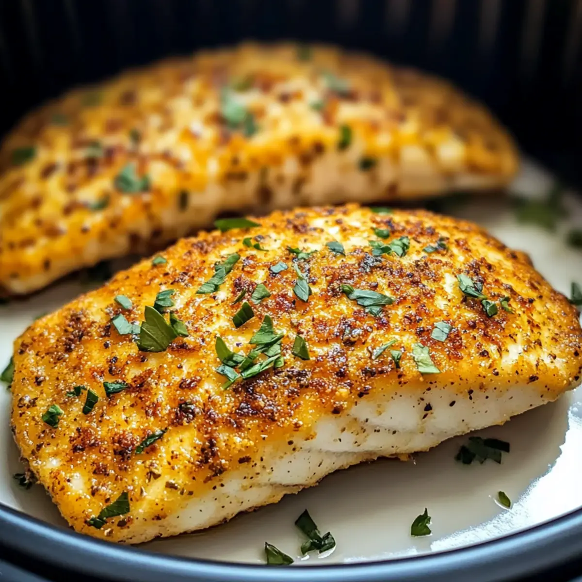 Air Fryer Crusted Tilapia