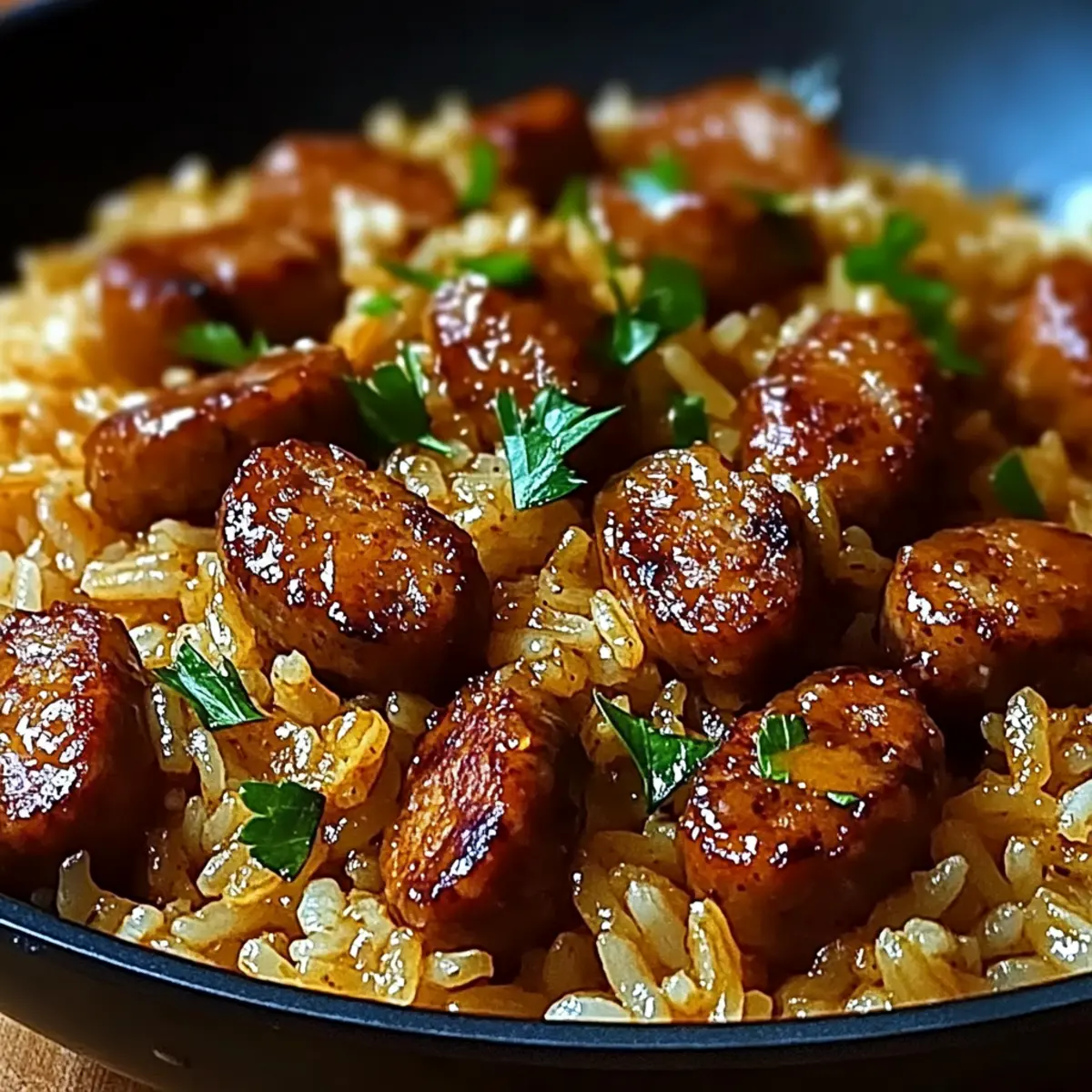 Cajun Honey Garlic Sausage