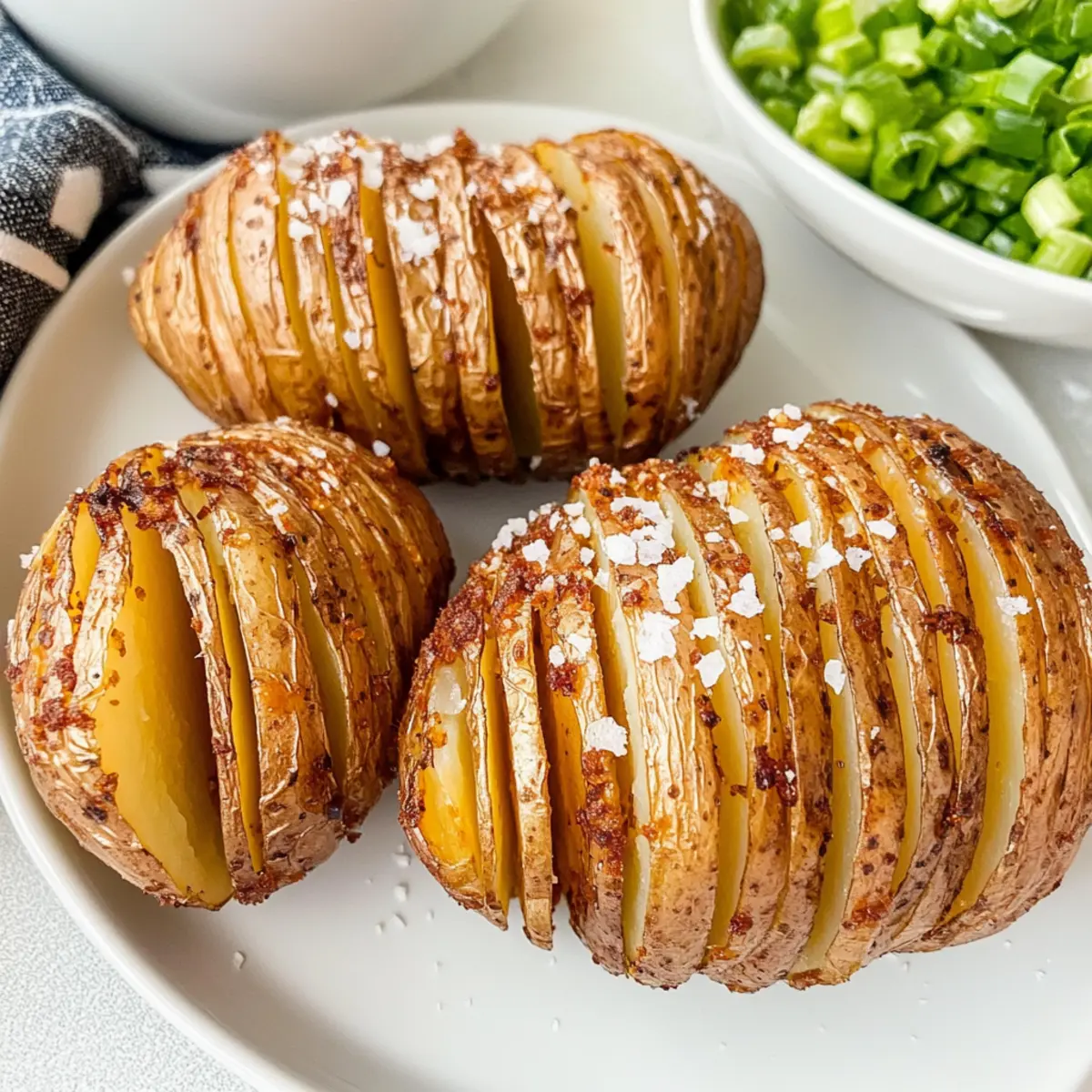 Crispy Hasselback Potatoes with Savory Butter Bliss 5 Hasselback Potatoes