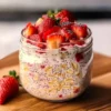 Strawberry Overnight Oats