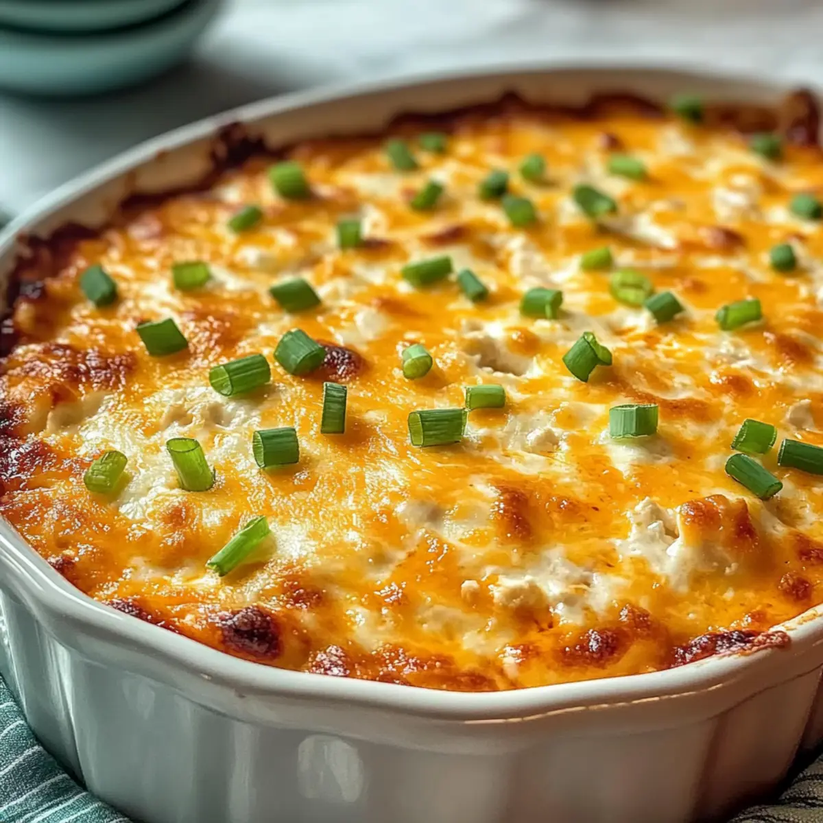 Simple Buffalo Chicken Dip
