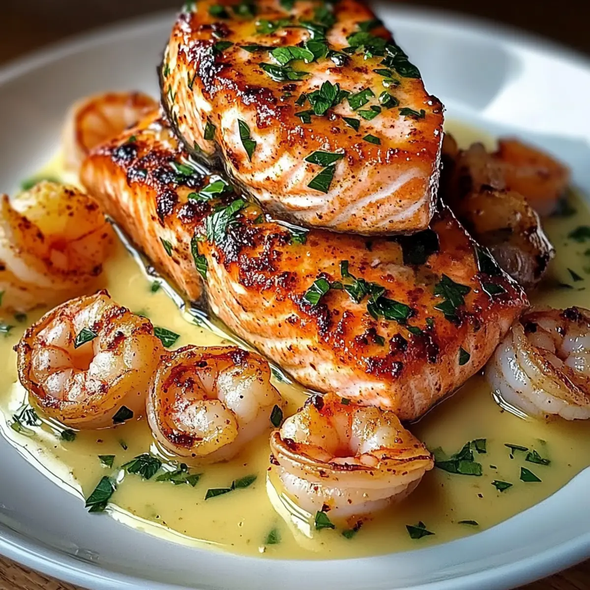 Cajun Shrimp and Salmon Recipe