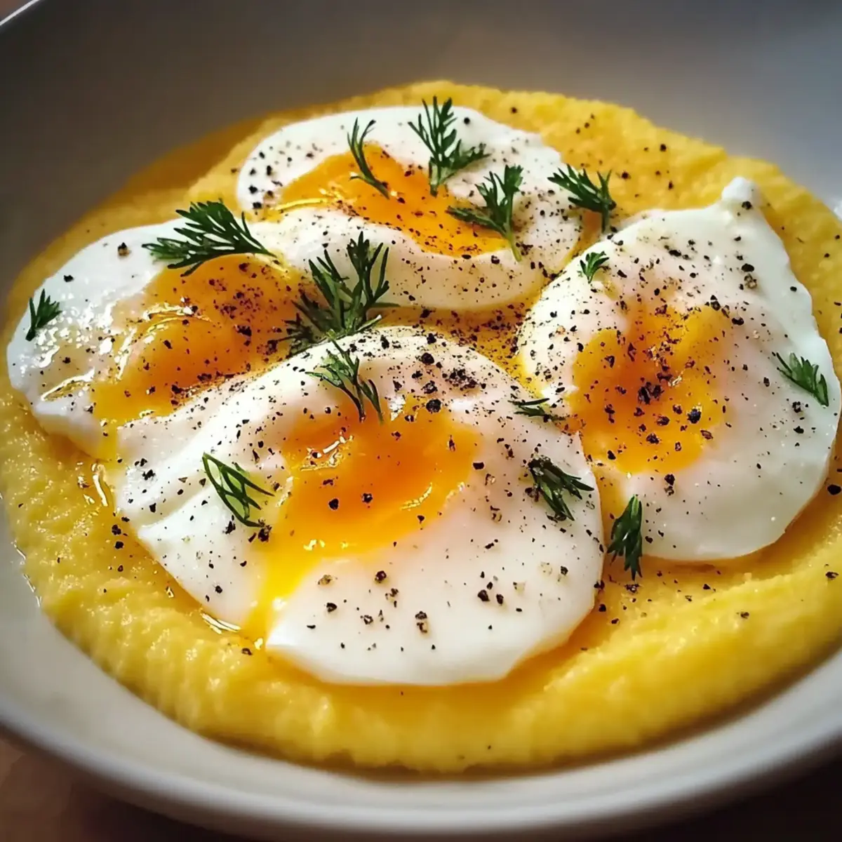 Creamy Polenta with Poached Eggs for a Cozy Brunch Delight 4 e3864ef2 98a8 4b66 a65a c2c4acd6165abr qhm9bt