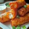 Chicken Dip Egg Rolls
