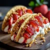 Strawberry Crunch Tacos