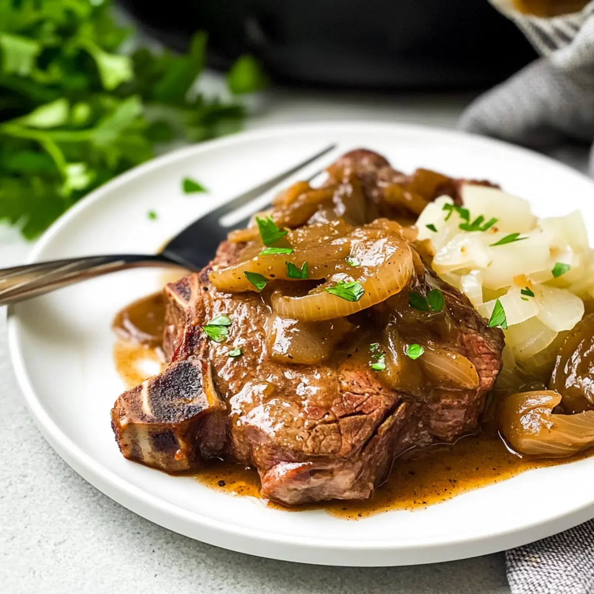 Ribeye Steak in Crockpot