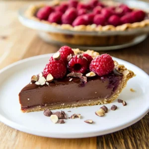 Chocolate Hazelnut Pie